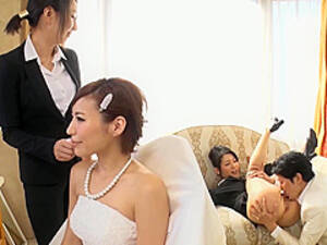 japan bride nude - Husband Takes Bridesmaid In Japanese Wedding 3 - VJAV.com