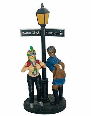 mardi gras cartoon babe naked - Mardi Gras Figurine Bourbon Street Sculpture Statue Nude Boobs Naked New  Orleans - Etsy