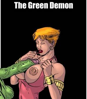 Cartoon Demon Porn Comic - Monster Violation 7 - The Green Demon Cartoon Porn Comic - HD Porn Comix