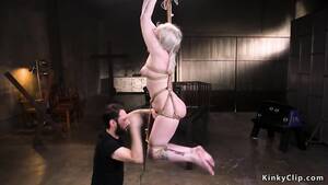 brutal anal pale - Pale Blonde Slave Takes Brutal Anal Sex - EPORNER