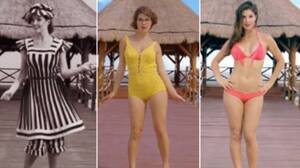 Amanda Cerny Fucked Hardcore - The evolution of the bikini as worn by Amanda Cerny on video | Daily Mail  Online