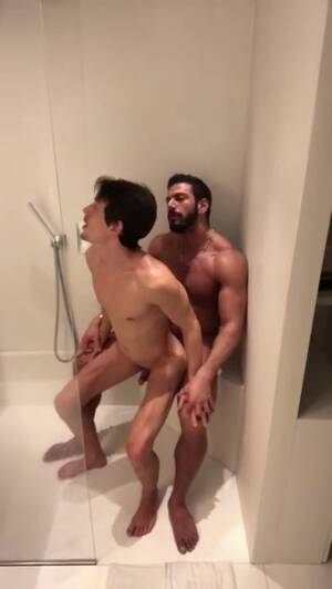 French Gay - French Muscle God uses Twink in the Shower watch online