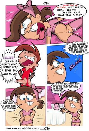 Fairly Oddparents Porn Gender Bender - Fairly OddParents Gender Bender II [FairyCosmo] Page 29 - Free Porn Comics