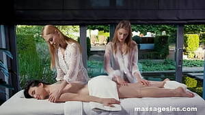 free threesome massage - threesome massage' Search - XNXX.COM
