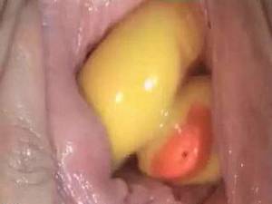 Gaping Huge Pussy Insertions - Shocking ...