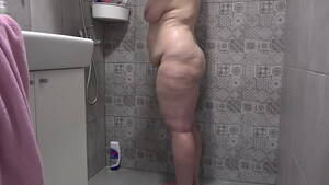 bbw hidden cam cum - Husband installed a hidden camera in the shower room to spy on chubby milf  and her mature ass Amateur - XNXX.COM