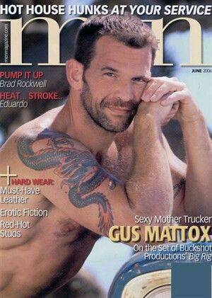 Gay Male Porn Magazines - Men magazine Gus Mattox. Magazine CoversPornGay