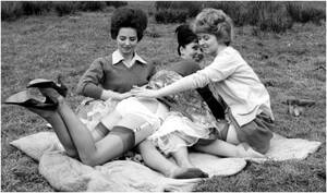 lesbian spanking black and white - Lesbian Spanking Picnic - Spanking Blog