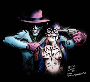 Joker Batgirl Porn - OT] Don't #Changethecover. Artist recreates the Batgirl/ Joker cover. :  r/KotakuInAction