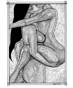 drawing lesbian girls nude - Lesbian Sex Drawings for Sale - Fine Art America