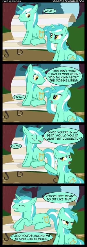 Mlp Discord Porn Comic - bench, comic, guyra, lyra heartstrings, rule safe - Derpibooru - My Little  Pony: Friendship is Magic Imageboard