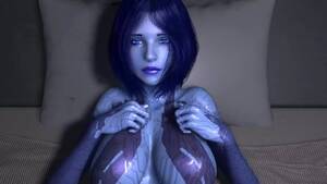 Halo Wars Porn - Sex with Cortana on the Bed | Halo 3D Porn Parody watch online