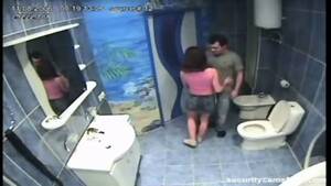 couple caught bathroom - Couple Caught In Public Bathroom Pt1 - EPORNER