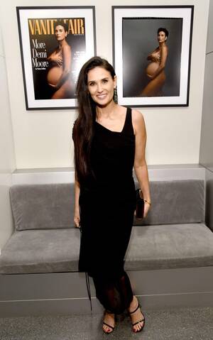 demi moore - Stunning Demi Moore, 57, revisits her iconic pregnancy cover and proves she  hasn't aged a bit â€“ The US Sun | The US Sun