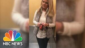 blonde forced interracial - White Woman Attempts To Block Black Man From Entering His Apartment  Building | NBC News - YouTube