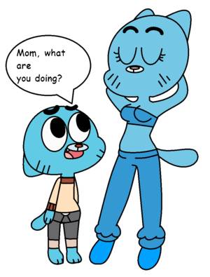 Gumball Watterson Mom Porn - Gumball - Mom What Are You Doing?