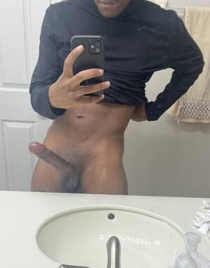 big black dick mirror nudes - Smooth shaved big black dick - Penis Pictures
