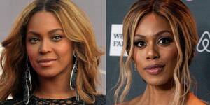 Beyonce Lesbian Porn - Laverne Cox Laughs It Off After Being Mistaken for BeyoncÃ© at US Open