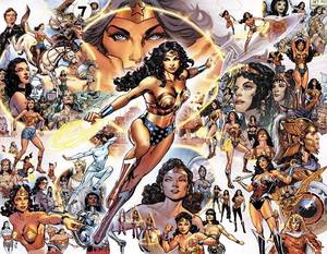 Mythical Amazon Women Porn - Jimenez Wonder Woman Looks