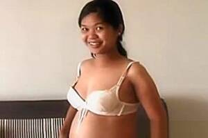 hairy preggo asian - Asian hairy pregnant creampie POV, full Creampie porno video (Jun 17, 2019)