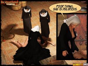 cartoon demon fucks nun xxx - An innocent nun enjoys hot 3d comics sex with the devil while screaming  like a bitch. Picture 6.