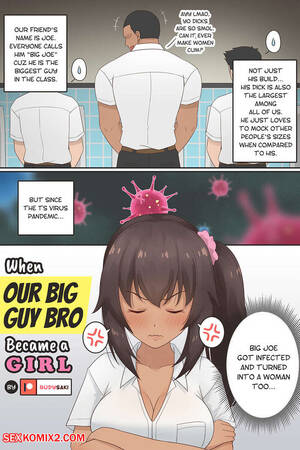 Anime Girls Cartoon Porn Comic - âœ…ï¸ Porn comic When Our Big Guy Bro Became a Girl. RudySaki Sex comic of the  infection, | Porn comics in English for adults only | sexkomix2.com