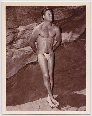 1960s Porn Gay Posing Straps - Western Photo Guild Vintage Male Nude (Posing Strap) â€“ Homobilia