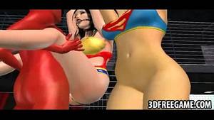 3d Superhero Tits - 