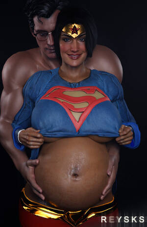 Justice League Pregnant Porn - Rule34 - If it exists, there is porn of it / rysketches, clark kent, diana  prince, kal-el, superman, wonder woman / 8089182