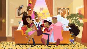 Black Cartoon Porn Proud Family - The Proud Family Chang Triplet Redesign