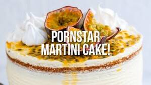 Asian Porn Star Cake - Pornstar Martini Cake! - Supergolden Bakes