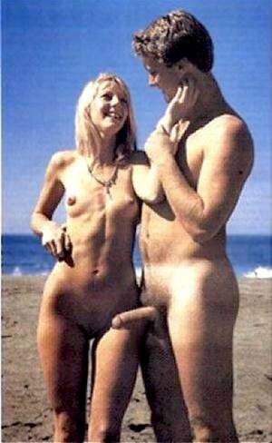 big dick beach couples - Huge Dick Nude Beach Couple - Sexdicted