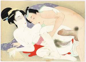 Japan Adult Porn Art - Japan Shunga Art æ˜¥ç”»