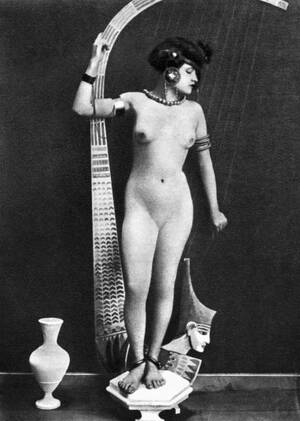Ancient Egyptian Women Nude Porn - Nude As Ancient Egyptian Nnude Posing As an Ancient Egyptian with A Harp  Photographed C1900 Poster Print by (24 x 36) : Amazon.ca: Home