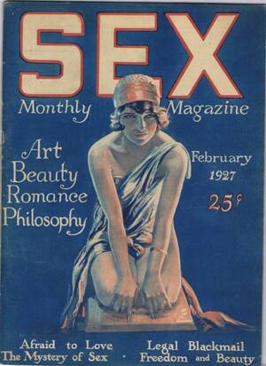 20s Porn Magizines - Sex' an 'adult' magazine from the 1920s | Dangerous Minds