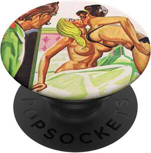 Kissing Vintage Porn - Amazon.com: Sexy Girls Kissing Vintage Porn and Big Tits-Retro Porn Art  PopSockets PopGrip: Swappable Grip for Phones & Tablets : Cell Phones &  Accessories