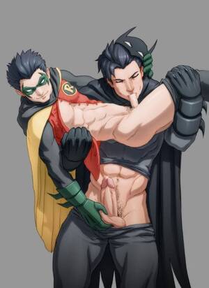 Batman And Robin Gay Fucking - Batman and Robin, doing what they do best. [NSFW] : r/gaymers