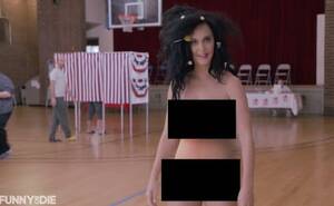 Katy Perry Porn Movies - Katy Perry Tries To Vote Naked In This Hilarious Video, Madonna Joins In