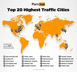 Chicago Porn Industry - Pornhub's Top 20 Cities Report Shows Your Town Likes Porn On The Go