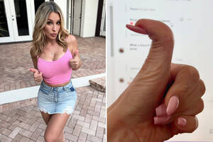 Alli Rae Porn Sleep - Nurse makes $13K a month on photos of her 'bendy' thumbs