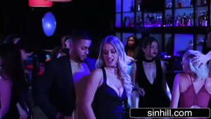 club threesome - Hot Night Club Threesome With Two Cute Teens - XNXX.COM