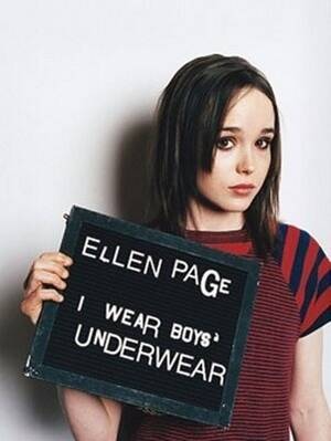 Ellen Page Porn Captions - Ellen Page â€“ Can she tell us what a Feminist is? | Feminist Cupcake