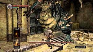 Fire Demon Porn - 70 subscriber special - Dark Souls - Punching Asylum Demon to death with a  new char