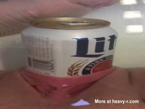 Beer Can In Pussy - Amateur Pussy Gives Birth to Beercan