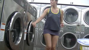 laundry voyeur cam - My Laundry Upskirt Tease! MILF Vs College Voyeur! Pt1 - XNXX.COM