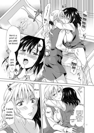 Anime Lesbian Hentai Manga - Copy Room Play 1 | Naughty Hentai Lesbian Manga Aoi-chan Documents