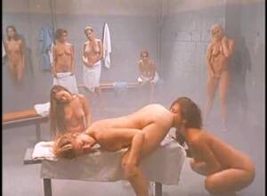 lesbian shower orgies - Lesbian orgy in a steamy shower