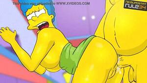 Cartoons Ass Fucking - Simpsons porn cartoon Marge fucked ass creampie, mofenges - PeekVids