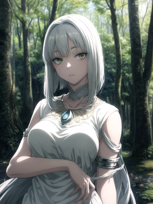 ghibli hentai - anime with studio ghibli style, bangs, jewelry Hentai AI Porn