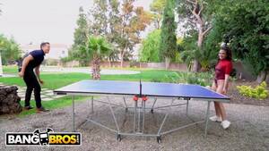 college ping pong table - Free BANGBROS - Ping Pong Ass With Ariana Van X Porn Video HD